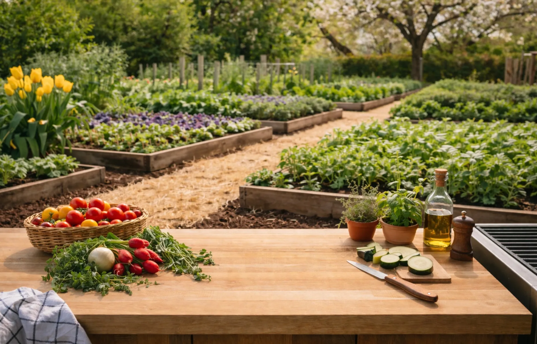 Zaai in april vooruit voor de zomeroogst